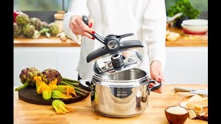 Lagostina  Lagoeasyup® How to use your pressure cooker [upl. by Ailegra907]