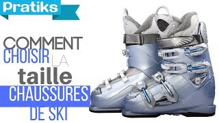 Ski  Comment choisir la taille de ses chaussures de skis  Sport [upl. by Sturges]