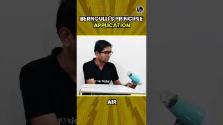 Bernoullis Principle Application 🤔 PW Shorts BernoullisTheorem PWTelugu Bernoulli PhysicsTip [upl. by Erdnoed694]