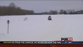 Snowmobiler lost on trail in Marinette County [upl. by Barthol121]