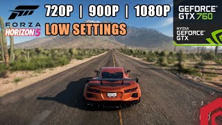 GTX 760  Forza Horizon 5  720p 900p 1080p  Graphics Settings [upl. by Neelra42]