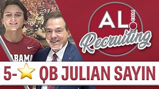 Alabama Recruiting on ALcom  Bama lands 5Star 2024 QB 2023 class update [upl. by Jennine]