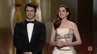 James Franco and Anne Hathaway host the Oscars® [upl. by Nolaj837]