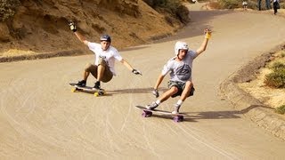 Downhill Disco and the Arbiter 36 KT Longboard with Original Skateboards [upl. by Merilyn262]