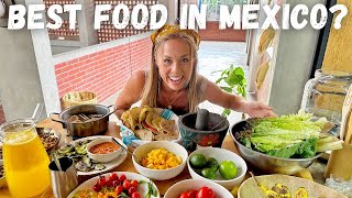 OAXACA CITY FOOD TOUR  Cooking Class vegetarian [upl. by Minette]