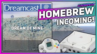 SEGA DREAMCAST HOMEBREW INCOMING  DREAM OF MINE BY DREAMEATER GAMES [upl. by Llemaj141]