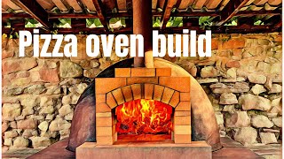 Handmade Brick Pizza Oven Build DIY [upl. by Eecyal]