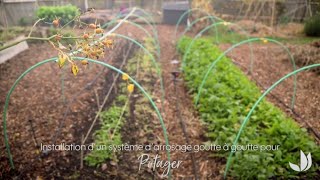 Installer un arrosage goutteàgoutte Gardena dans un potager  Truffaut [upl. by Lunseth]