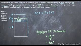 problema porcentajes 205 [upl. by Laryssa468]