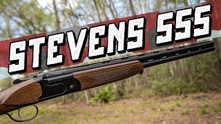 Cheap but is it worth it Stevens by Savage 555 12 Gauge OU Shotgun Review [upl. by Eloccin]