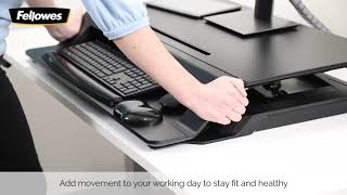 Introducing the Lotus™ LT SitStand Workstation by Fellowes® [upl. by Ardnoid]