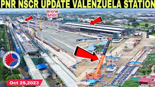 PNR NSCR UPDATE VALENZUELA STATION DEPOTOct 252023build3xbuild better more [upl. by Akineg]