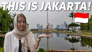 Our FIRST IMPRESSIONS of Jakarta Indonesia [upl. by Akeinahs]