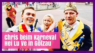 Hei Lu Ve in Gölzau Chris beim Karnevalsumzug 2024 [upl. by Celinka]