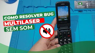 COMO RESOLVER BUG CELULAR MULTILASER FLIP VITA SEM SOM  TROCA DE CONECTOR [upl. by Blunt261]