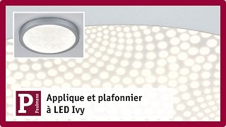 Éclairage au plafond LED avec motif ornemental [upl. by Aeslehs524]