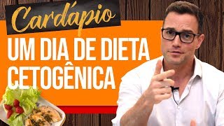 CARDÁPIO Um Dia de Dieta Cetogênica [upl. by Floeter]