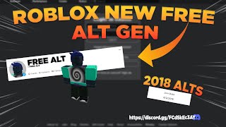 ROBLOX NEW ALT GEN OCTOBER 2024 [upl. by Raimundo119]