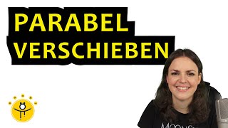 PARABEL verschieben – Formel aufstellen Gleichung Vektor Normalparabel x und yAchse [upl. by Herrle]