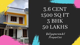 ID 86 48 LAKHS 46 cent 1500 sq ft house sale at pukkattupady near infopark kakkanad [upl. by Elrem]