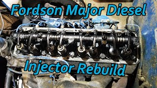 Fordson Major Diesel Injector Rebuild [upl. by Htiffirg]