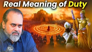 Real Meaning of Duty in the Mahabharata  Acharya Prashant 2023 [upl. by Leyla]