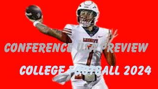 Conference USA Football Preview 2024 Thoughts And Predictions [upl. by Petunia68]