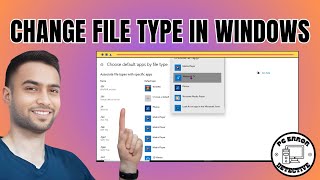 How to Change File Type in Windows 10 [upl. by Nyrahs288]