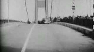 Collapse of the Tacoma Narrows Bridge  old documentary [upl. by Shaer321]