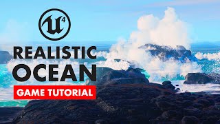 Creating a Realistic Ocean in UE4  Trailer [upl. by Nylavad]