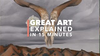 Georgia OKeeffe Great Art Explained [upl. by Atnahc]