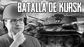 ¡¡LA MAYOR BATALLA DE CARROS BLINDADOS DE LA HISTORIA LA BATALLA DE KURSK  Desayuno Royale [upl. by Flan]