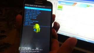 روت جالكسي اس فور Galaxy S4 I9500 Root [upl. by Anawot]