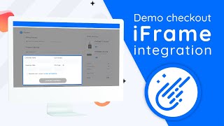 iFrame integration  Checkout demo [upl. by Jewett]