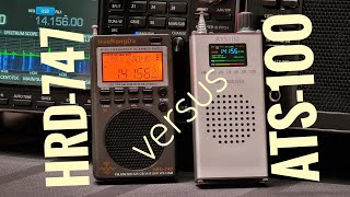 HRD747 vs ATS100 receiver sensitivity Comparison [upl. by Akere]