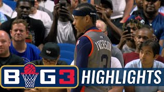 Trilogy vs 3s Company  BIG3 HIGHLIGHTS [upl. by Fairfax]