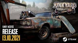 Junkyard Simulator  EA Launch Trailer AVAILABLE NOW [upl. by Tterab]