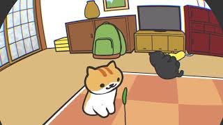 Neko Atsume VR  PSVR gameplay [upl. by Anaicilef]