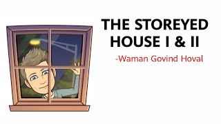 The Storeyed House Summary Explanation and Analysis Class 10 Telangana SSC [upl. by Vania]