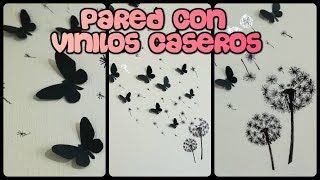 DIY Decora tus Predes con Vinilos caseros [upl. by Hayyifas]