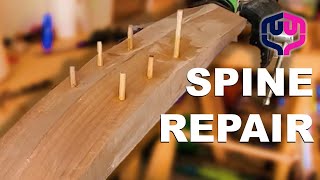 Cricket Bat Refurbishment  Spine Surgery  AnjanSports [upl. by Kulsrud]