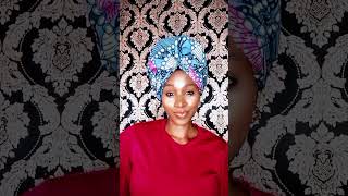 3 Easy Rubber Band Ankara Head Wrap Styles Tutorial [upl. by Nosnirb]