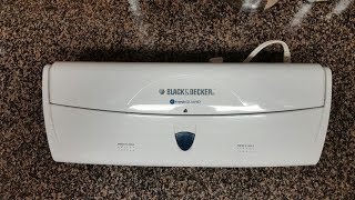 How to use the Black and Decker Fresh Guard Vaccuum Sealer [upl. by Fang964]