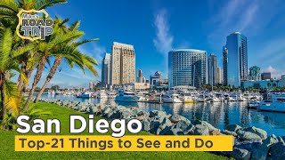 Top21 Things to do in San Diego California [upl. by Eirrol]