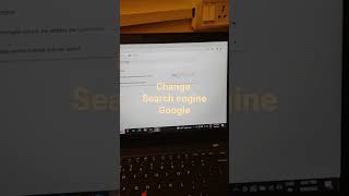 How to change the default search in Google Chrome search engine [upl. by Muriah759]