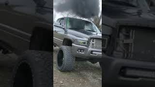 2nd Gen Cummins Rolling Coal [upl. by Mailand]