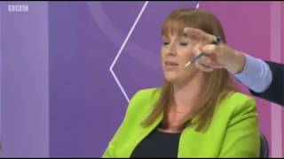 Angela Rayner Put Right on BBC Question Time 211016 [upl. by Gasparo]