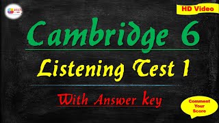 Cambridge 6 IELTS Listening Practice Test 1 Notes on Sports Club Listening with Answers  Exam 2021 [upl. by Fitzger167]