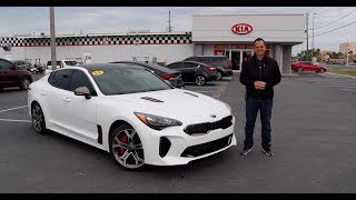 Is the 2019 Kia Stinger GT2 a PERFORMANCE sedan BARGAIN [upl. by Crescen628]