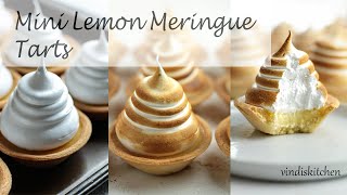 Mini Lemon Meringue Tarts [upl. by Cardwell]